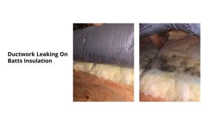 duckwork-leaking-on-batts-insulation