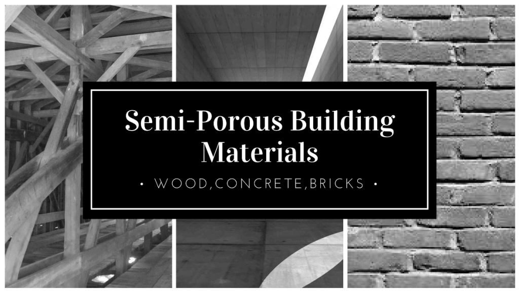 semi porous building material